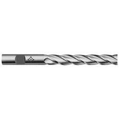 Cleveland - 5/8", 4" LOC, 5/8" Shank Diam, 6-1/8" OAL, 4 Flute, Cobalt Square End Mill - USA Tool & Supply