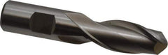 Cleveland - 3/4" Diam, 1-5/8" LOC, 2 Flute Cobalt Ball End Mill - Uncoated, Single End, 3-7/8" OAL, 3/4" Shank Diam, Spiral Flute - USA Tool & Supply
