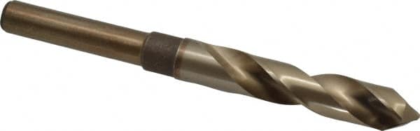 Chicago-Latrobe - 5/8" Drill, 118° Point, Cobalt Silver Deming & Reduced Shank Drill Bit - USA Tool & Supply