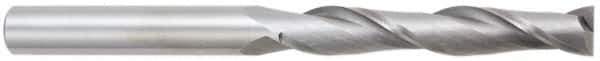 OSG - 3/4", 1" LOC, 3/4" Shank Diam, 3" OAL, 2 Flute, Solid Carbide Square End Mill - Single End, TiCN Finish, Spiral Flute, 30° Helix, Centercutting, Right Hand Cut, Right Hand Flute, Series 412 - USA Tool & Supply