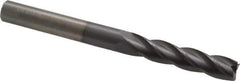 OSG - 3/8", 1-3/4" LOC, 3/8" Shank Diam, 4" OAL, 4 Flute, Solid Carbide Square End Mill - Single End, TiCN Finish, Spiral Flute, 30° Helix, Centercutting, Right Hand Cut, Right Hand Flute, Series 484 - USA Tool & Supply