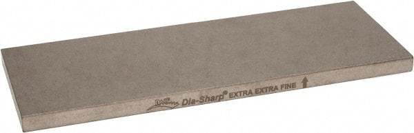 DMT - 8" Long x 3" Wide x 0.38" Thick, Diam ond Sharpening Stone - Rectangle, Extra Extra Fine Grade - USA Tool & Supply