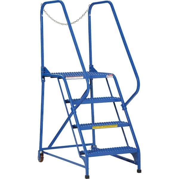 Vestil - Maintenance Ladder - Blue, Use with Ladders Above 32' - USA Tool & Supply
