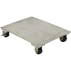 Vestil - 1,200 Lb Capacity Aluminum Dolly - 30" Long x 24" Wide - USA Tool & Supply