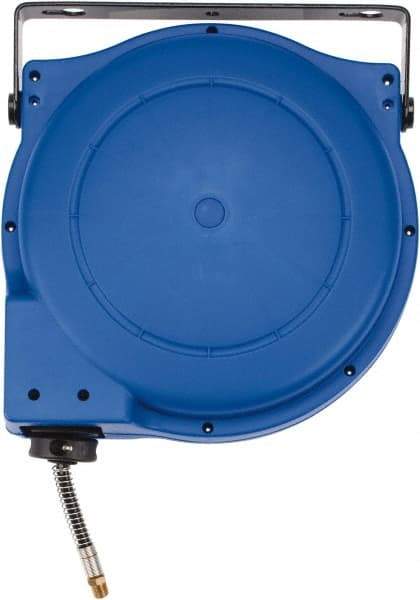 PRO-SOURCE - 33' Spring Retractable Hose Reel - 180 psi, Hose Included - USA Tool & Supply