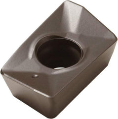 Seco - XOMX180608 MD15 Grade MP2500 Carbide Milling Insert - TiCN/Al2O3 Finish, 1/4" Thick, 0.031" Corner Radius - USA Tool & Supply