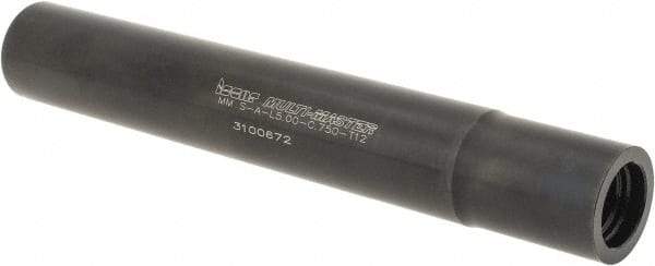 Iscar - Multimaster 3/4" Stepped Shank Milling Tip Insert Holder & Shank - 1" Projection, T12 Neck Thread, 0.72" Nose Diam, 5" OAL, Steel MM S-A Tool Holder - USA Tool & Supply