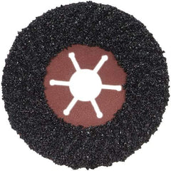 Norton - 4-1/2" Diam 7/8" Hole 16 Grit Fiber Disc - Very Coarse Grade, Silicon Carbide - USA Tool & Supply