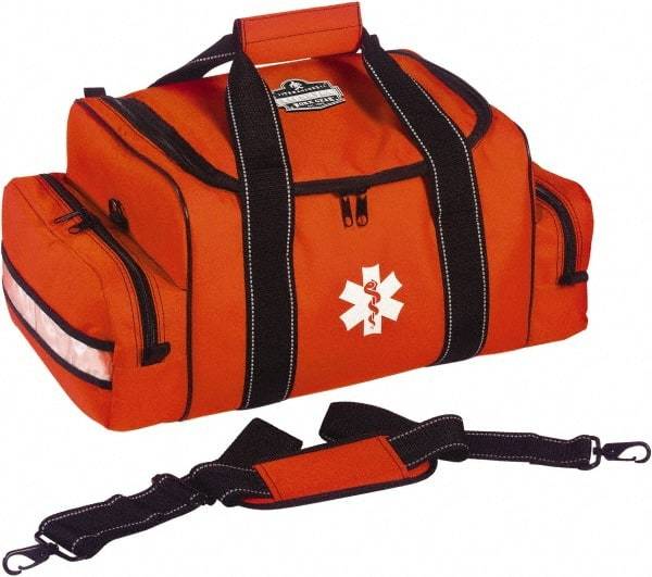 Ergodyne - 1,690 Cubic Inch, 600D Polyester Trauma Bag - Orange - USA Tool & Supply