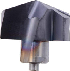 Iscar - Series ICM, 0.76" Diam Grade IC908 140° Replaceable Drill Tip - Carbide, TiAlN Finish, 19 Seat Size, Through Coolant - USA Tool & Supply