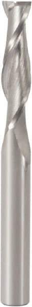 Seco - 12mm, 45mm LOC, 12mm Shank Diam, 100mm OAL, 2 Flute, Solid Carbide Square End Mill - Single End, Uncoated, Spiral Flute, 30° Helix, Centercutting, Right Hand Cut, Right Hand Flute, Series J93 - USA Tool & Supply