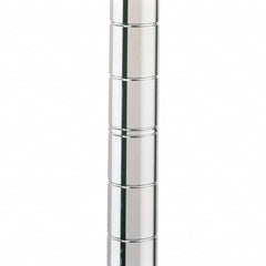 Metro - 1" Wide x 74" High x 1" Long Open Shelving Mobile Shelving Post - USA Tool & Supply