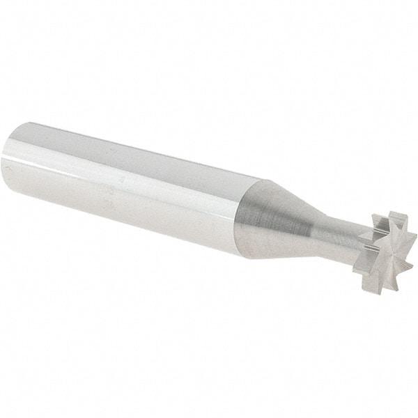 Value Collection - Woodruff Keyseat Cutter - 3" OAL x 1/2" Shank - USA Tool & Supply