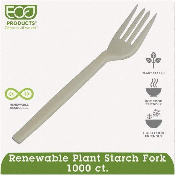 ECO PRODUCTS - Plant Starch Fork - Plant Starch - USA Tool & Supply