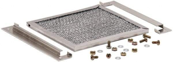 Cooper B-Line - Electrical Enclosure Steel Filter - For Use with Enclosure Louver Plate Kits - USA Tool & Supply