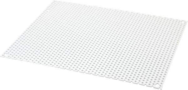 Cooper B-Line - 8-7/8" OAW x 10-7/8" OAH Powder Coat Finish Electrical Enclosure Perforated Panel - 12" x 10" Box, 16 Gauge Steel, Use with 12105-12CHC/12105-12CHCS/12106-12CHC/12108-12CHC - USA Tool & Supply