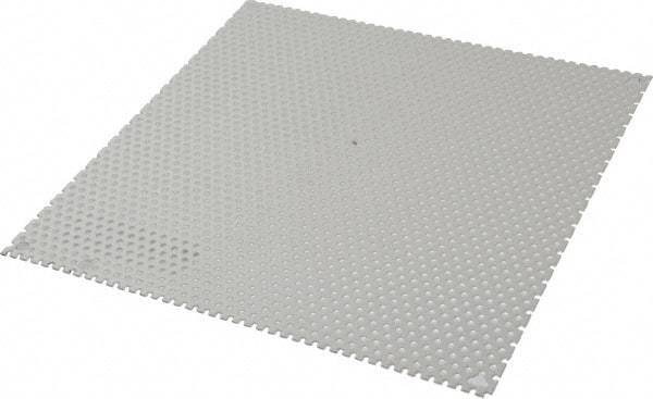 Cooper B-Line - 10-1/4" OAW x 10-1/4" OAH Powder Coat Finish Electrical Enclosure Perforated Panel - 12" x 12" Box, 16 Gauge Steel, Use with 12126 RHC - USA Tool & Supply