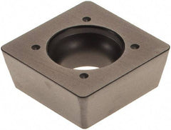 Walter - SPMW120408 A57 Grade WKP25S Carbide Milling Insert - TiCN/Al2O3/TiCN Finish, 0.1874" Thick, 1/2" Inscribed Circle, 0.8mm Corner Radius - USA Tool & Supply