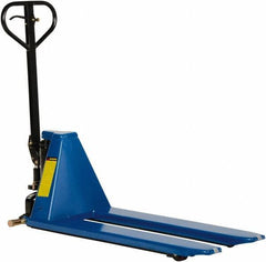 Vestil - 3,000 Lb Capacity, 31-1/2" Lift Portable Tote Lifter - 3-1/2" Min Lift Height, 43" Fork Length x 6-1/2" Fork Width, 21" Overall Width - USA Tool & Supply