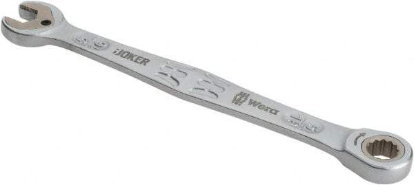 Wera - 5/16" 12 Point Combination Wrench - 5-3/4" OAL, Chrome Molybdenum Steel, Satin Finish - USA Tool & Supply