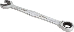 Wera - 18mm 12 Point Combination Wrench - 9-1/4" OAL, Chrome Molybdenum Steel, Satin Finish - USA Tool & Supply
