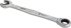 Wera - 15mm 12 Point Combination Wrench - 7-7/8" OAL, Chrome Molybdenum Steel, Satin Finish - USA Tool & Supply