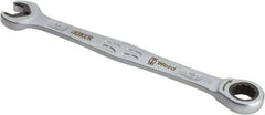 Wera - 11mm 12 Point Combination Wrench - 6-1/2" OAL, Chrome Molybdenum Steel, Satin Finish - USA Tool & Supply