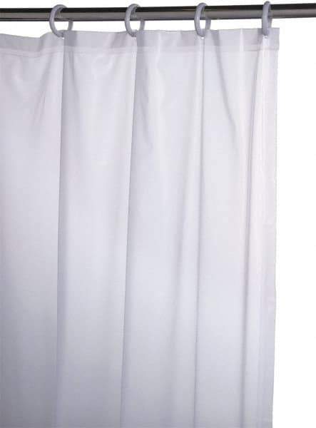 Ability One - Vinyl Shower Curtain - 72" High x 50" Wide - USA Tool & Supply