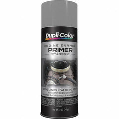 Krylon - 12 oz Gray Primer Automotive Heat Resistant Paint - High Gloss Finish, Comes in Aerosol Can - USA Tool & Supply