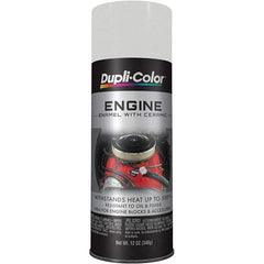 Krylon - 12 oz Universal White Automotive Heat Resistant Paint - High Gloss Finish, Comes in Aerosol Can - USA Tool & Supply