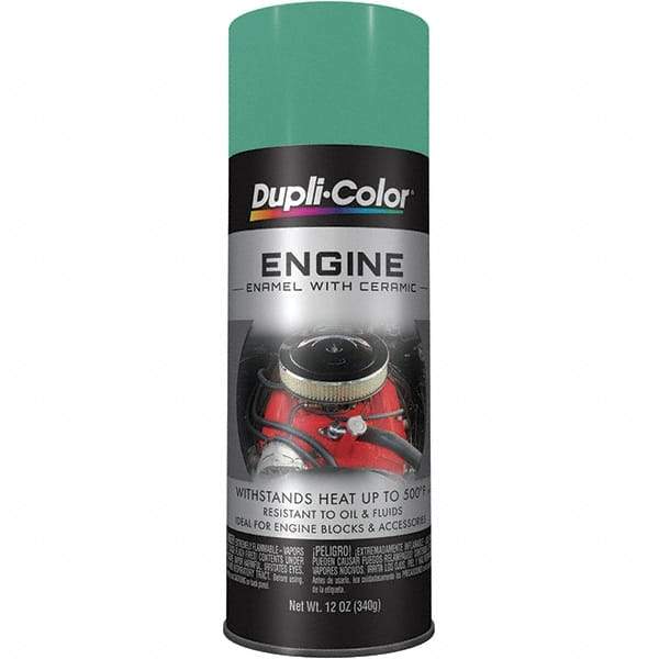 Krylon - 12 oz Alpine Green Automotive Heat Resistant Paint - High Gloss Finish, Comes in Aerosol Can - USA Tool & Supply