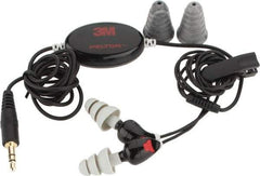 3M - Reusable, 26 dB Noise Isolating Ear Buds with MP3 - Includes Replacement Tips - USA Tool & Supply