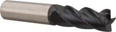 Accupro - 1" Diam 4 Flute Solid Carbide 0.156" Corner Radius End Mill - USA Tool & Supply
