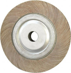 Tru-Maxx - 8" Diam, 120 Grit Aluminum Oxide Unmounted Flap Wheel - 1" Hole, 1" Wide, Coated, Fine Grade, 4,500 Max RPM - USA Tool & Supply