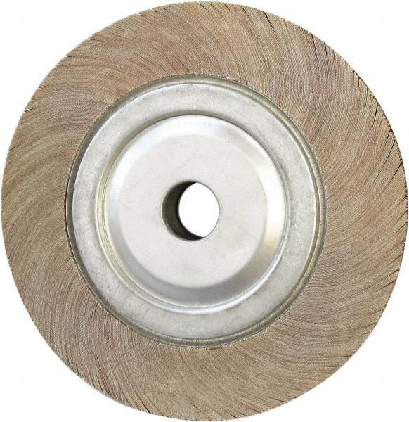 Tru-Maxx - 8" Diam, 80 Grit Aluminum Oxide Unmounted Flap Wheel - 1" Hole, 1" Wide, Coated, Medium Grade, 4,500 Max RPM - USA Tool & Supply