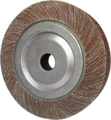 Tru-Maxx - 6" Diam, 40 Grit Aluminum Oxide Unmounted Flap Wheel - 1" Hole, 2" Wide, Coated, Coarse Grade, 6,000 Max RPM - USA Tool & Supply