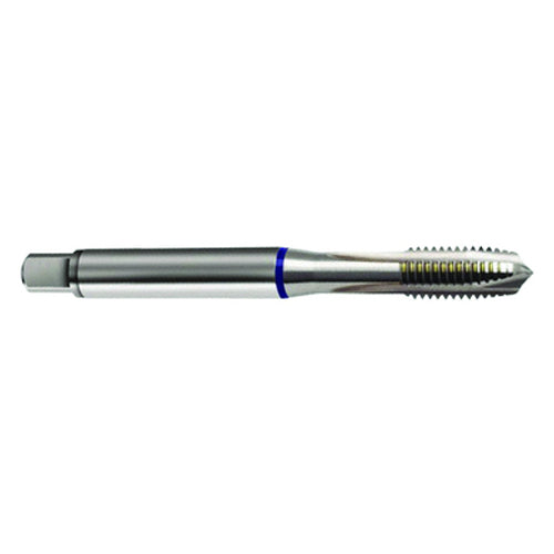 M3 × 0.5 3FL 6H PM Cobalt Spiral Point Plug Blue Ring Tap-Bright FORM-B - USA Tool & Supply