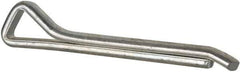 Made in USA - 1/4" Diam x 2" Long Hammerlock Cotter Pin - Grade 2, Zinc-Plated, Steel - USA Tool & Supply