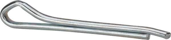 Made in USA - 5/16" Diam x 2-1/2" Long Hammerlock Cotter Pin - Grade 2, Zinc-Plated, Steel - USA Tool & Supply