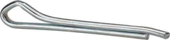 Made in USA - 5/16" Diam x 2-1/2" Long Hammerlock Cotter Pin - Grade 2, Zinc-Plated, Steel - USA Tool & Supply