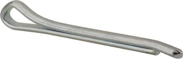 Made in USA - 5/16" Diam x 3" Long Hammerlock Cotter Pin - Grade 2, Zinc-Plated, Steel - USA Tool & Supply