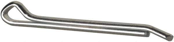 Made in USA - 3/8" Diam x 4" Long Hammerlock Cotter Pin - Grade 2, Zinc-Plated, Steel - USA Tool & Supply