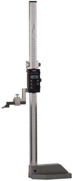 Fowler - 20" Electronic Height Gage - 0.0005" Resolution, Accurate to 0.0025", LCD Display - USA Tool & Supply