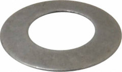 Gardner Spring - 1/8" Bolt, 1/8" ID, Grade 1074 Steel, Belleville Disc Spring - 1/4" OD, 0.017" High, 0.009" Thick - USA Tool & Supply