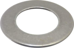 Gardner Spring - #12 Bolt, 0.22" ID, Grade 1074 Steel, Belleville Disc Spring - 7/16" OD, 0.031" High, 0.016" Thick - USA Tool & Supply