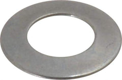 Gardner Spring - 1/4" Bolt, 0.255" ID, Grade 1074 Steel, Belleville Disc Spring - 1/2" OD, 0.034" High, 0.018" Thick - USA Tool & Supply