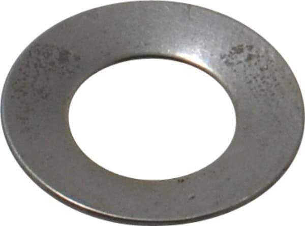 Gardner Spring - 5/16" Bolt, 0.317" ID, Grade 1074 Steel, Belleville Disc Spring - 5/8" OD, 0.042" High, 0.022" Thick - USA Tool & Supply