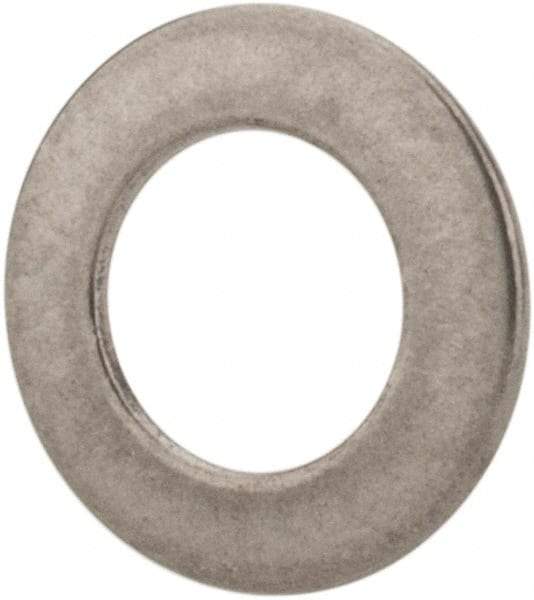 Gardner Spring - 1/8" Bolt, 1/8" ID, Grade 302 Stainless Steel, Belleville Disc Spring - 1/4" OD, 0.02" High, 0.013" Thick - USA Tool & Supply