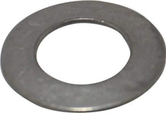 Gardner Spring - 1/4" Bolt, 0.255" ID, Grade 302 Stainless Steel, Belleville Disc Spring - 1/2" OD, 0.036" High, 0.022" Thick - USA Tool & Supply