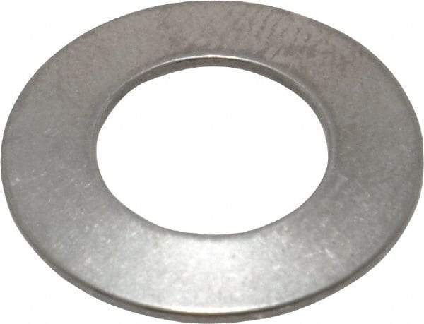 Gardner Spring - 3/8" Bolt, 0.38" ID, Grade 302 Stainless Steel, Belleville Disc Spring - 3/4" OD, 0.051" High, 0.028" Thick - USA Tool & Supply